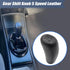 XQSMWF Black Gear Shift Knob 5 Speed Leather Compatible with Honda Acura Integra 1994 1995 1996 1997 1998 1999 2000 2001 Front Automotive Gearbox ...