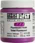 Golden SoFlat Acrylics, Fluorescent Violet (4 fl. oz./ 118 ml Jar)...
