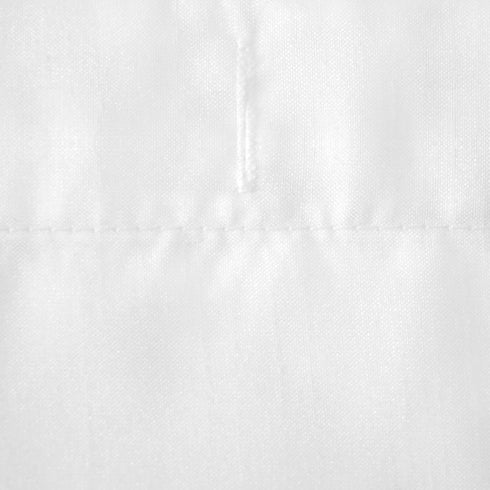 Zenna Home Sylvia Printed Faux Silk Fabric Shower Curtain, Machine Washable with Button Hole Header, Semi-Sheer Polyester Fabric Shower Curtain fo...