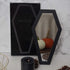Gothic Decor Coffin Mirror - Wall Mounted, Tabletop, Home Mirror, All Rooms, 13 x 7 Inches...