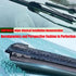 2 Factory Wiper Blades Replacement For 1997-2006 Jeep Wrangler Original Equipment Windshield Wiper Blades Set 13"+13" (Set of 2) U/J HOOK...