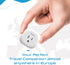 Ceptics European Travel Plug Adapter - 5 Input with 20W PD-QC 3.1A Dual USB-C and USB - Light Weight - USA to Any Type C Countries Such as Italy, ...