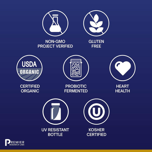 Premier Research Labs Fermented Beets - Gut Health Support Supplement for Women & Men* - Organic Beetroot Aids Digestive Health* - Fermented Beetr...