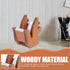 Gadpiparty Squirrel Tape Dispenser Tape Dispenser with Teeth Tape Cutter Tape Holder for Desk Accessories Office and Home...