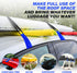 6 Rooftop Cargo Tie Down Hook Straps - Secure Any Car Roof Bag, Roof Rack Cargo Carrier, or Car Top Carrier, No Roof Rack Required, Compatible wit...