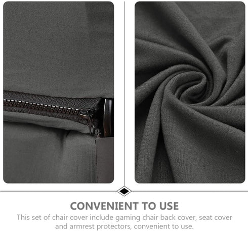 Beavorty Secret Lab 1 Set Chair Cover Computer Game Dining Room Chair Covers Slipcovers Removable Washable Kitchen Chair Covers for Home Kitchen R...