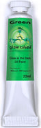Glow Cubed Glow in The Dark Artist Professional Oil Paint Luminescent Phosphorescent Self-Luminous Paint (Green, 22 ml)...