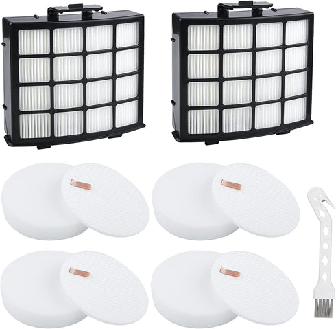 AZ2002 Vacuum Filters Replacement for Shark Vertex DuoClean PowerFin Upright Vacuum AZ2002, AZ2000W, AZ2000 Vacuum Filter, Part XFFKAZ2000, XHFAZ2...