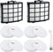 AZ2002 Vacuum Filters Replacement for Shark Vertex DuoClean PowerFin Upright Vacuum AZ2002, AZ2000W, AZ2000 Vacuum Filter, Part XFFKAZ2000, XHFAZ2...