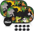 MOVINPE Car Sun Shade for Baby Kids 2 Pack Static Cling Side Window Car 80GSM Rear Sunshades Universal with 8 Suction Cups and Storage Bag - Sun G...