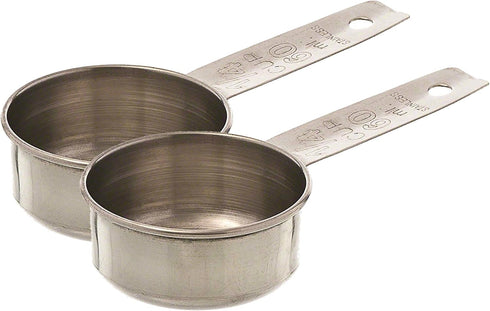 LKERLAN 1/4 Cup Stainless Steel Measuring Cup (Steel)...