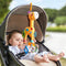 TUMAMA Giraffe Hanging Rattle Toys, Soft Baby Hanging Toys with Wind Chimes, Stroller Car Seat Crib Plush Animal Activity Toys Gift for Newborn To...