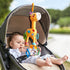 TUMAMA Giraffe Hanging Rattle Toys, Soft Baby Hanging Toys with Wind Chimes, Stroller Car Seat Crib Plush Animal Activity Toys Gift for Newborn To...