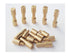 NC HAISDA Brass Corby Bolts Rivets EDC Knives Maker Pivot Pin Fasteners DIY Knife Handle Studs Screws Pack of 10 6mm...