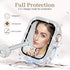 2-Pack Bling Case with HD Screen Protector Women Compatible with Apple Watch 40mm Diamond PC Bumper Full Protective Face Cover for iWatch Series 4...