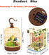 Mini Voice-Activated Birds Birdcage Toys, Chirping & Wings Fluttering Parrot Animals Toy Gifts for Baby Toddler Kids Children (526B)...