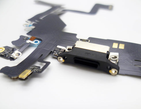 Charging Port Board Dock Connector Flex Cable Replacement Compatible with iPhone 14 Pro 6.1inch (Black)......