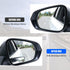 Pack-2 Car Side Rearview Mirror Blind Spot Mirror, 3.74" x 1.41" Car Parking Auxiliary Mirror, HD Convex Curved Wide Angle Looking Glass, Universa...
