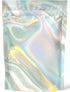 Resealable STANDUP Mylar Hologram Metallic Amazing Bags 4 * 4.7 inches. 100 Pk – Airtight, Waterproof, Zip Lock/heat seal-Opaque Foil Pouch. Food ...