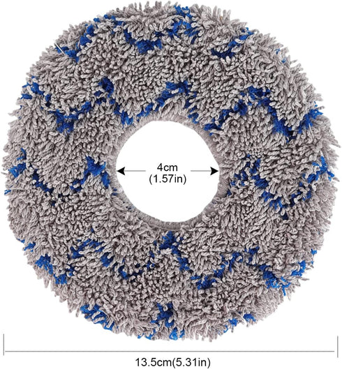 Vacuum Mop Replacement Pads for ECOVACS DEEBOT X1 OMNI Turbo T10 T20 Robot Vacuum Cleaners and X2 Omni Vacuum Cleaner?4 Pack?...
