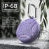 Encased Waterproof Airtag Case Compatible with Apple Airtag Keychain Holder Black Purple - 2 Pack...