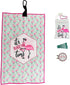 Par 3 Kit includes a Golf Towel Waffle Material, Tee Bag with 4 Tees, and Bling Golf Ball Marker with Hat Clip - Golf Accessories - Perfect Golf G...