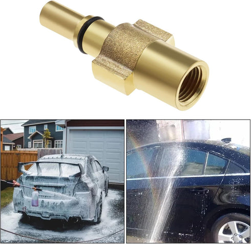 Pressure Washer Lance Adaptor Compatible with Bosch AQT Series New Type After 2013 Compatible with Black & Decker Foam Lance Female Fitting Connec...