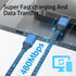 USB C to USB C Cable Nylon Braided 60W 3/3/6/6/10 FT USB Type C Fast Charging Cable for iPhone 15/15 Plus/15 Pro Max, MacBook Pro, iPad Pro Air, S...