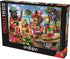 Anatolian Puzzle - Dogs Drinking Smoothies on a Tropical Beach -1000 Piece Jigsaw Puzzle #1102, Multicolor...