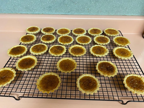 Egg Tart Molds 12PCS Tart Pan, Mini Carbon Steel Non Stick Tart Pans, Tart Molds For Baking (3 inch)...