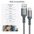 USB C Charger Cable, Fast Charging Type C Cable, Nylon Braided USB A to USB C Cable for iPhone 15/15 Pro, MacBook, iPad, Samsung Galaxy, and Other...