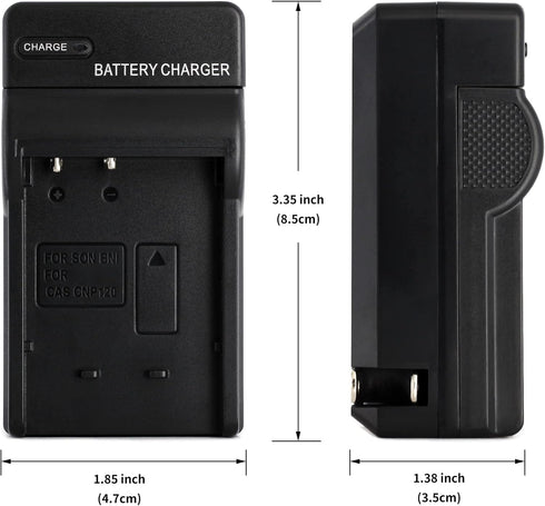 NP-BN1 Wall Charger for Sony Cyber-Shot DSC-T110, DSC-T99, DSC-TF1, DSC-TX30, DSC-TX20, DSC-TX200V, DSC-TX10, DSC-TX9, DSC-TX5, DSC-WX80, DSC-W620...