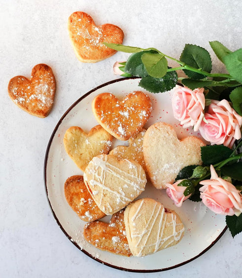 Heart Cookie Cutter Set, 4 Piece, Premium Food-Grade Stainless Steel, Dishwasher Safe...