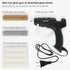 ARTEZA Mini Glue Gun for Crafting, 20W, 30 Clear and 10 Glitter Glue Sticks, Built-in Stand, Craft and Scrapbooking Supplies...