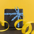 6 Rolls Hockey Ribbon for Wrapping Gifts Crafts, Ice Hockey Theme Ribbon for Gift Wrapping Home Decorations DIY 3/8" X 18 Yards, Grosgrain Blue Sp...