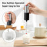 Strong Electric Milk Frother with Stand, Handheld Electric Whisk, Battery Operated Milk Foam Maker, Coffee Mixer Wand for Drink Chocolate Lattes F...