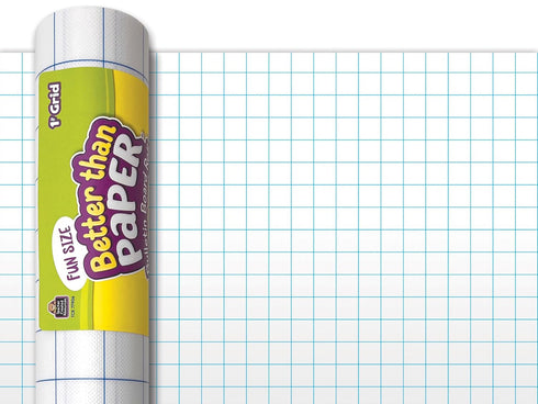 Teacher Created Resources Fun Size Better Than Paper Bulletin Board Roll 1" Grid...