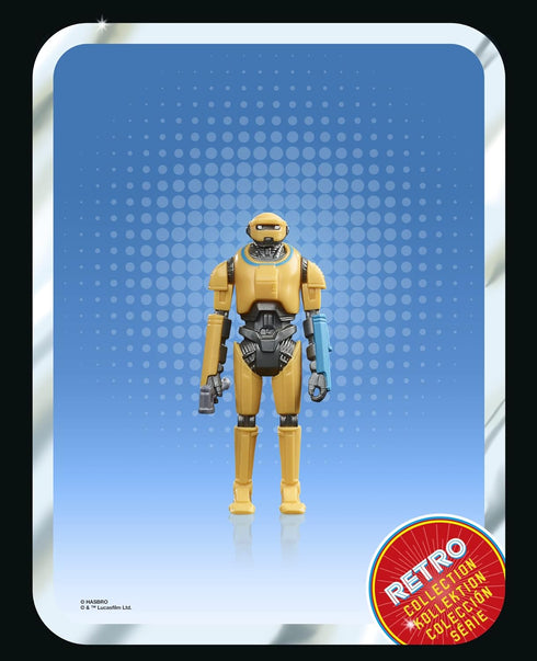 STAR WARS Retro Collection NED-8 Toy 3.75-Inch-Scale OBI-Wan Kenobi Collectible Action Figure, Toys for Kids Ages 4 and Up, Multicolored, F5774...