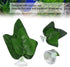 Tnfeeon Betta Spawning Grounds, Fish Tank Landscaping Decoration Betta Fish Hammock Betta Bed Leaf Hammock Leaf Hammock for Resting and Breeding...