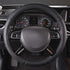 Car Pass Classical Leather Automotive Universal Steering Wheel Covers,Universal Fit for Suvs,Trucks,Sedans,Cars,Vans,14.5-15inch Anti-Slip Safety ...