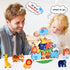 Atoylink Wooden Stacking Toys for Toddlers Cute Zoo Animals Stacking Blocks Balance Game Preschool Montessori Educational Toys for 2 3 4 5 Year Ol...