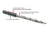 Adjustable Wood Countersink Drill Bit #4 (7/64") with Tapered Drill Bit for Woodworking...