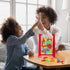 Gamie Tetriminos Blocks Game - 3D Puzzles for Kids and Adults with 50 Game Pieces, Game Board, and Drawstring Bag - Retro-Inspired Brain Teaser Pu...