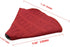 Universal Manual Red Canvas Shift Lever Knob Boot Dust Cover JDM Style Gear Shift Knob Collar Hyper Fabric...