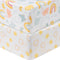Sammy & Lou Butterfly Sunshine 2-Pack Microfiber Fitted Crib Sheet Set, Fits Standard Crib Mattress 28 in x 52 in; Fully Elasticized,...