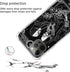 The Lovers Tarot Card Skull Black Case for iPhone 12/ iPhone 12 Pro, Trippy Psychedelic Aesthetic Tarot Card Cool Skeleton Case for iPhone 12/ iPh...