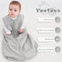 Yoofoss Baby Sleep Sack 3-6 Months 100% Cotton 0.5 TOG Baby Sleeping Bag 2-Way Zipper Toddler Wearable Blankets 3 Pack Breathable Lightweight (Sma...