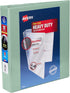 Avery Heavy-Duty View 3 Ring Binders, Customizable Cover, 1.5 Inch Slant Rings, 1 Sage Binder (79819)...