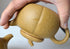 Teapot 8oz Chinese Clay Zisha Tea Pots Yellow Zini Eggplant for Loose Tea Coffee (Yellow)...