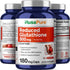 NusaPure Reduced Glutathione 500mg 180 Veggie Capsules (Vegan,Non-GMO) L-Glutathione...